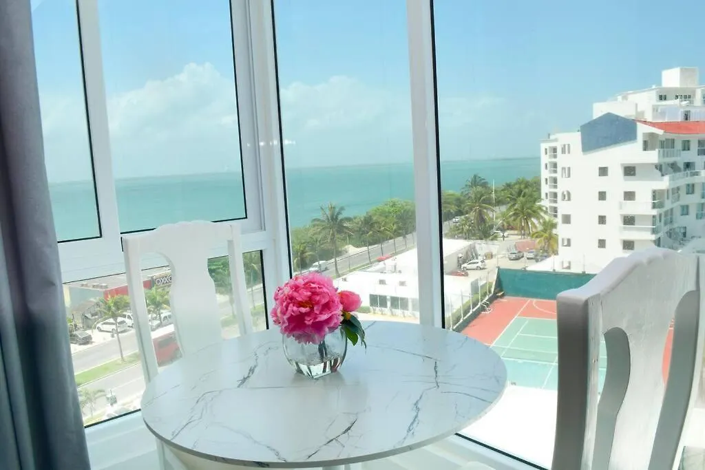 Apartment Brand New Studio At The Beach 3D Cancun